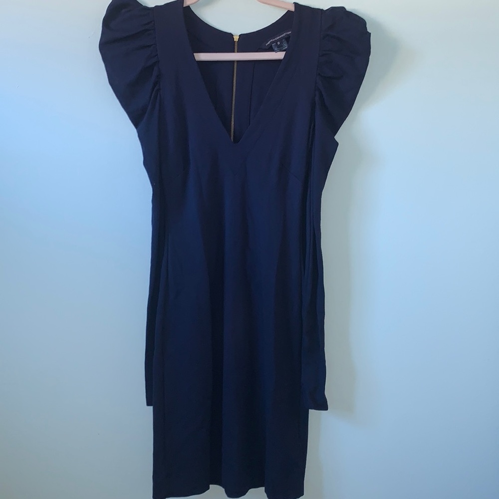 French Connection short navy dress